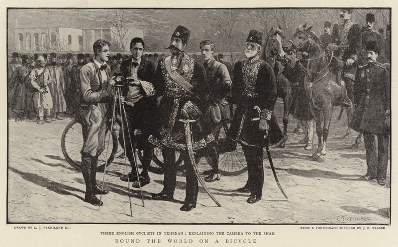 Alrededor del mundo en bicicleta de Charles J. Staniland