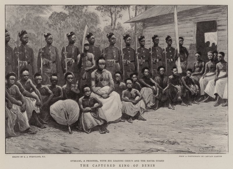 El rey capturado de Benín de Charles J. Staniland