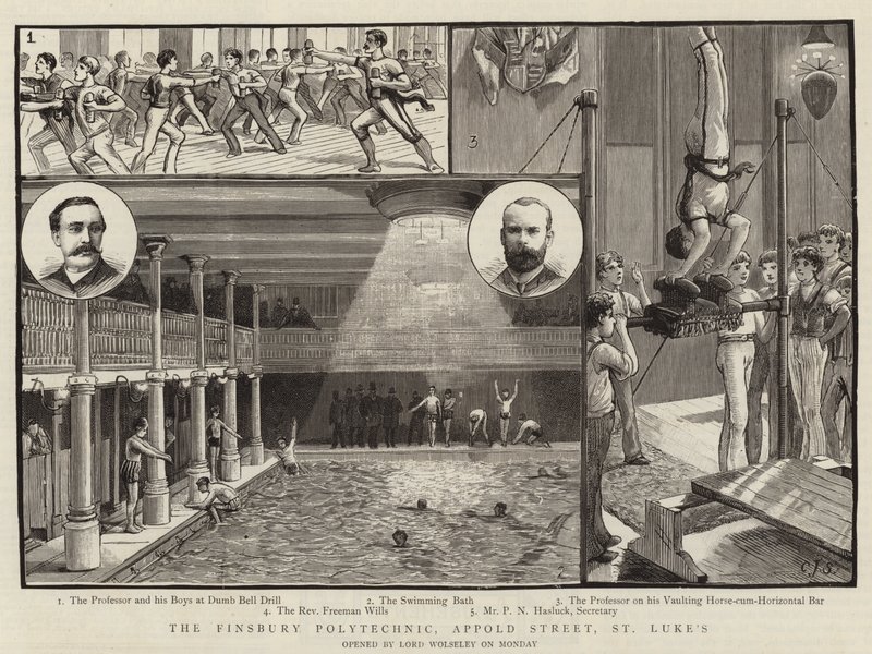 El Politécnico de Finsbury, Appold Street, St Luke