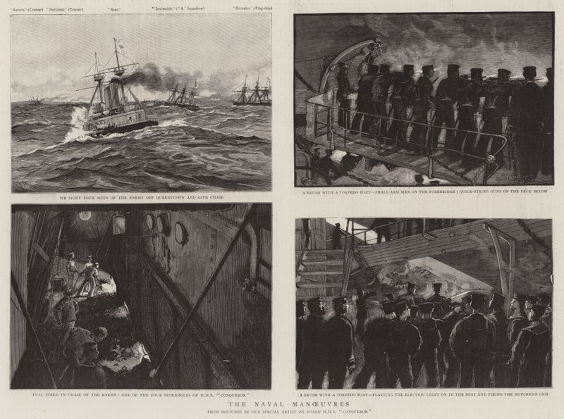 Las Maniobras Navales de Charles J. Staniland