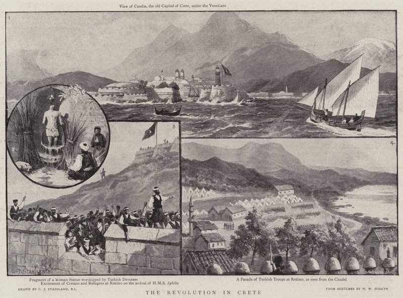 La Revolución en Creta de Charles J. Staniland