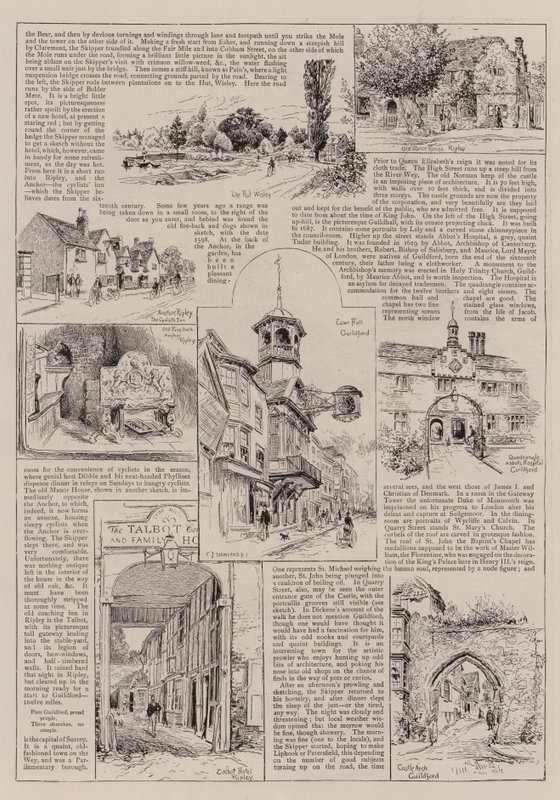 A Portsmouth con Nicholas Nickleby y Smike de Charles J. Staniland