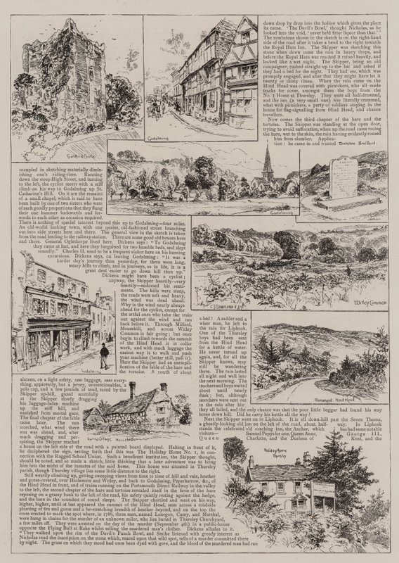 A Portsmouth con Nicholas Nickleby y Smike de Charles J. Staniland