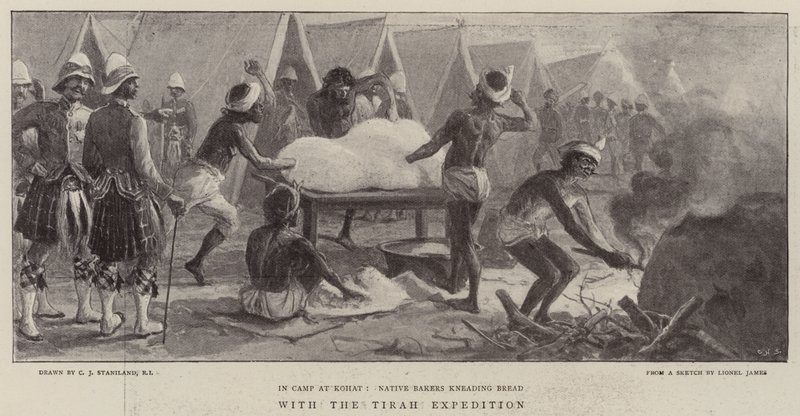 Con la expedición de Tirah de Charles J. Staniland