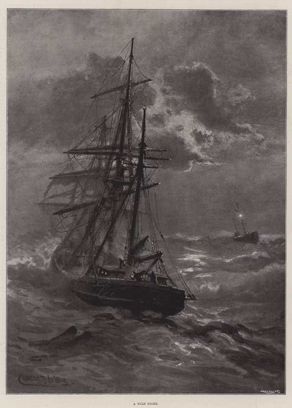 Una noche salvaje de Charles John de Lacy
