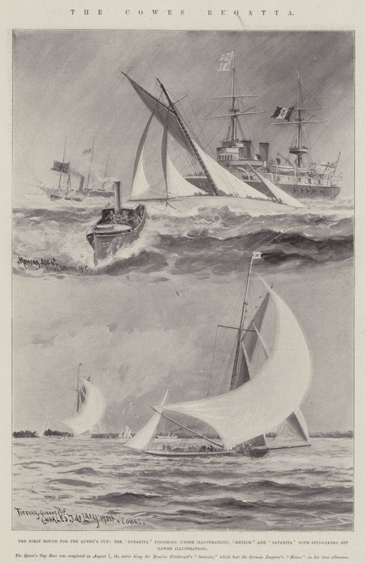 La regata de Cowes de Charles John de Lacy