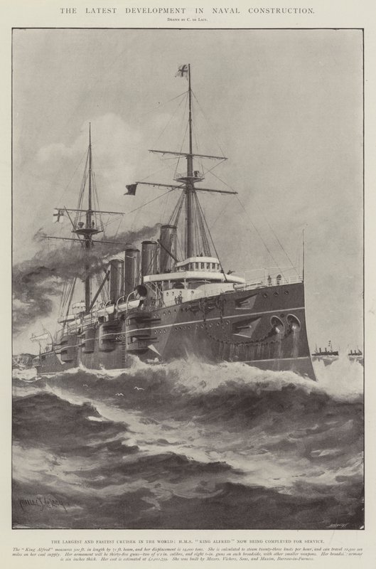 El último desarrollo en la construcción naval de Charles John de Lacy