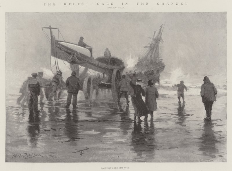 El Reciente Temporal en el Canal de Charles John de Lacy