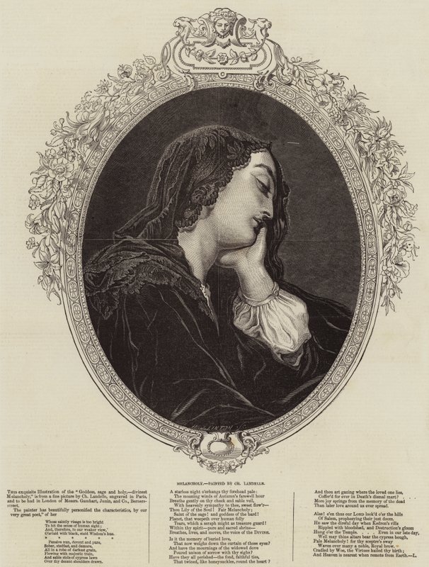 Melancolía de Charles Landelle