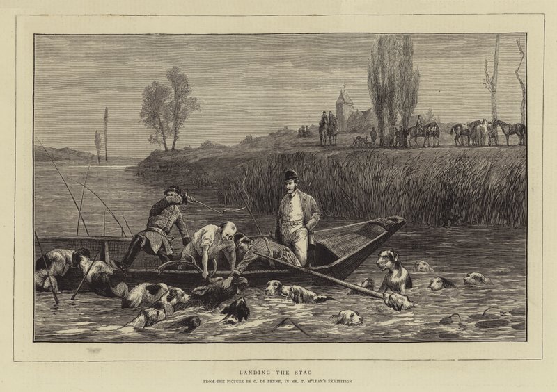 Aterrizaje del Ciervo de Charles Oliver de Penne
