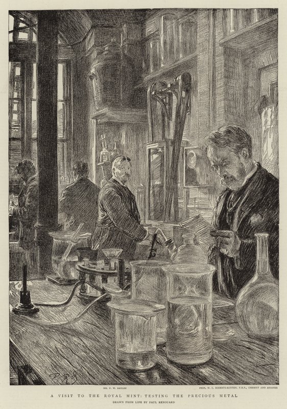 Una visita a la Real Casa de la Moneda, probando el Metal Precioso de Charles Paul Renouard