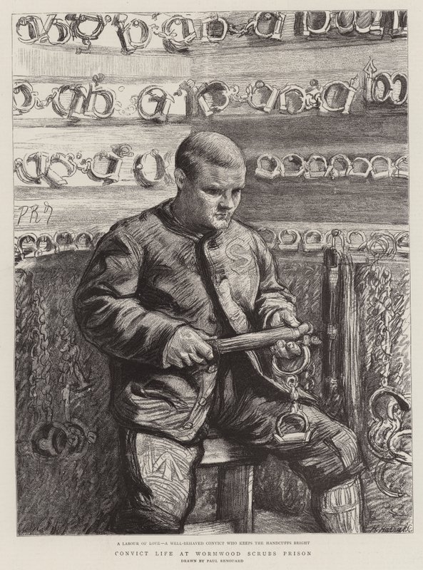 Vida de Convicto en la Prisión de Wormwood Scrubs de Charles Paul Renouard