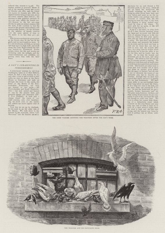 Vida de convicto en la prisión de Wormwood Scrubs de Charles Paul Renouard