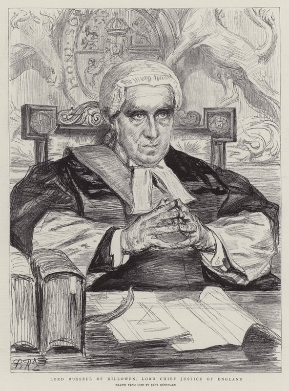 Lord Russell de Killowen, Lord Chief Justice de Inglaterra de Charles Paul Renouard
