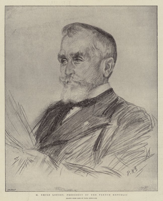 M Emile Loubet, Presidente de la República Francesa de Charles Paul Renouard