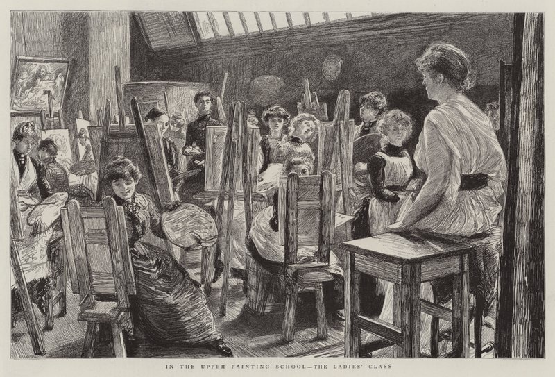 Escuelas de la Real Academia de Charles Paul Renouard