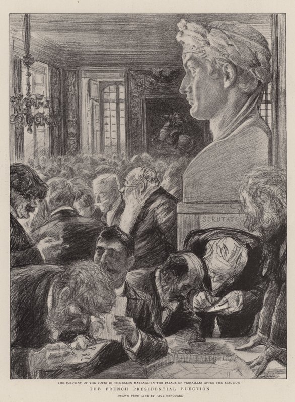 La Elección Presidencial Francesa de Charles Paul Renouard