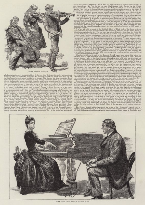 La Escuela Guildhall de Música de Charles Paul Renouard