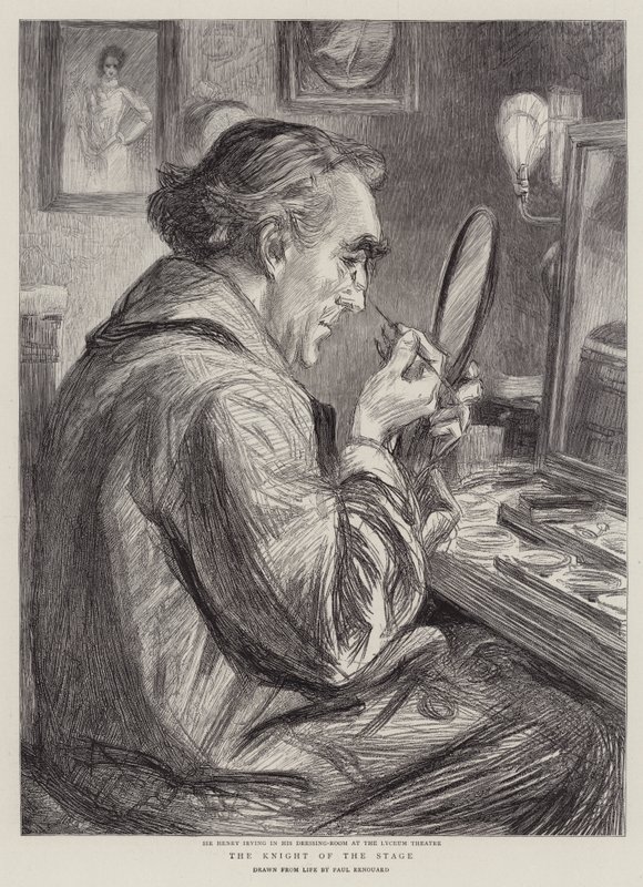 El caballero del escenario de Charles Paul Renouard