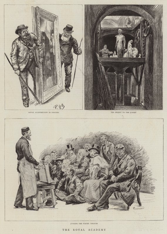 La Real Academia de Charles Paul Renouard