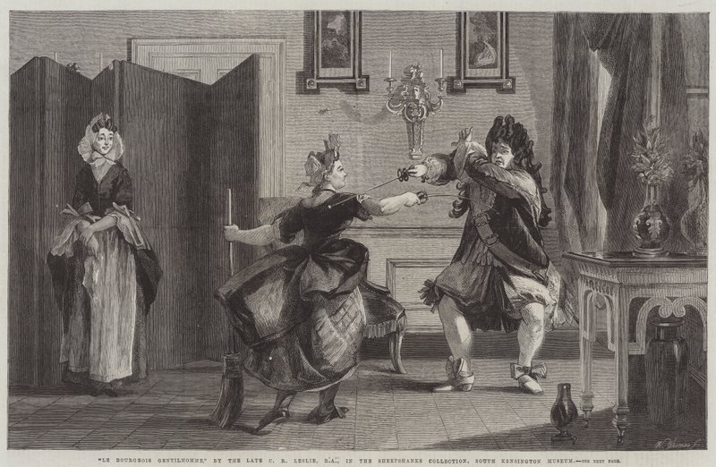 Le Bourgeois Gentilhomme de Charles Robert Leslie