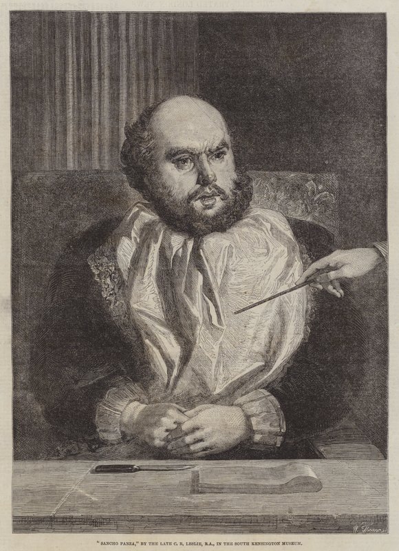 Sancho Panza de Charles Robert Leslie