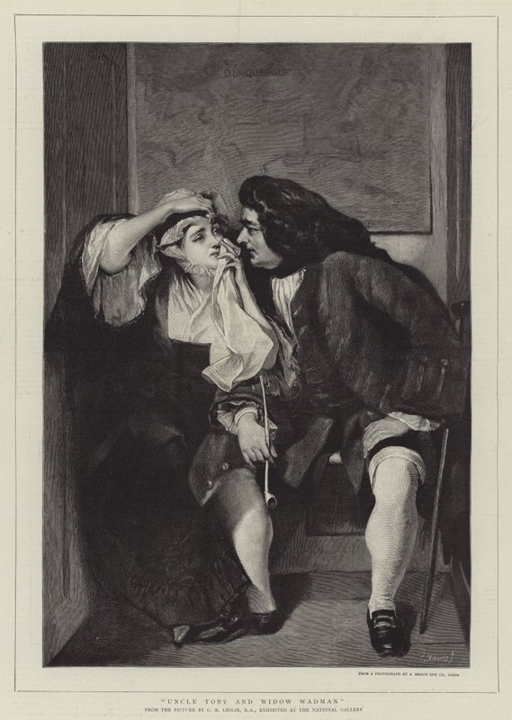 Tío Toby y la viuda Wadman de Charles Robert Leslie