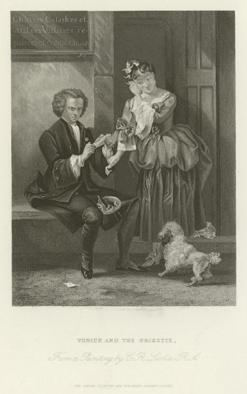 Yorick y la Grisette de Charles Robert Leslie