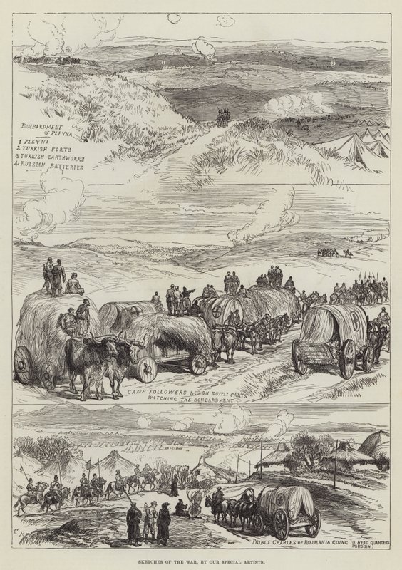Bocetos de la guerra de Sir John Charles Robinson