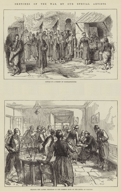 Bocetos de la guerra de Sir John Charles Robinson