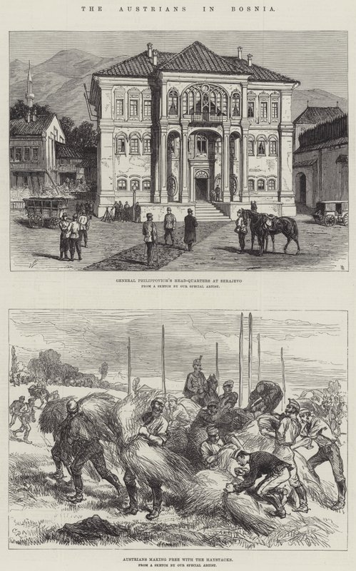 Los austriacos en Bosnia de Sir John Charles Robinson