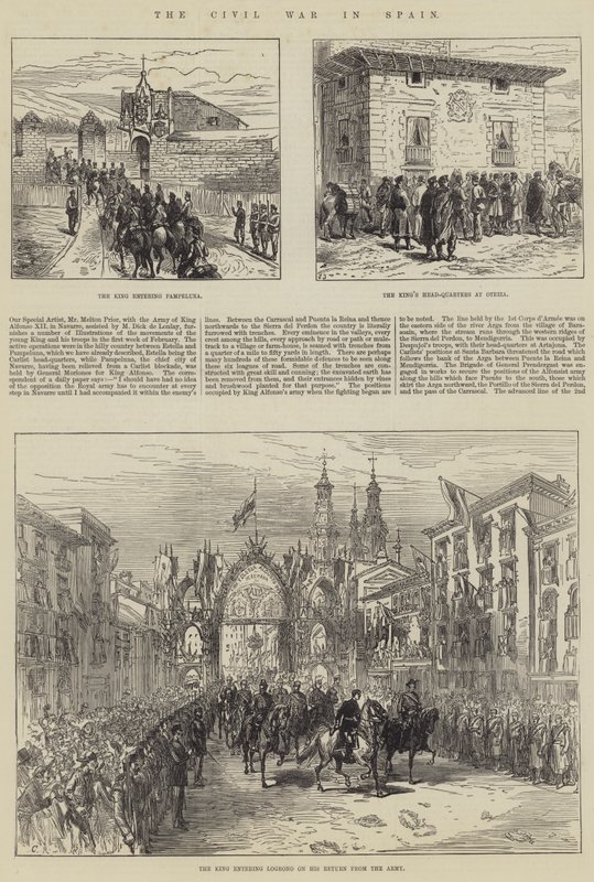 La Guerra Civil en España de Sir John Charles Robinson