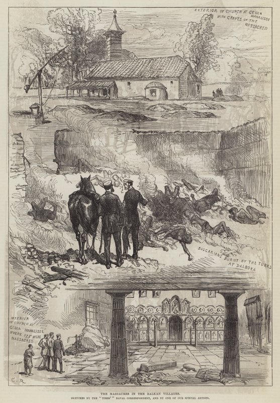 Las Masacres en los Pueblos Balcánicos de Sir John Charles Robinson