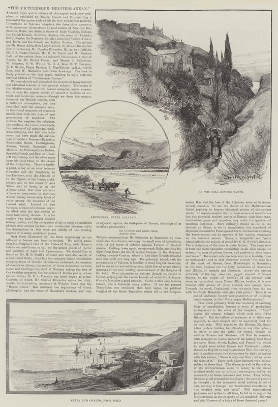 El Mediterráneo pintoresco de Charles William Wyllie