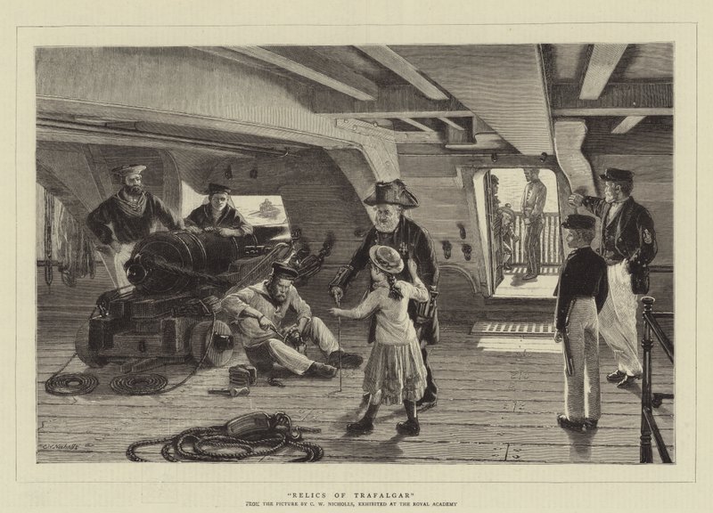 Reliquias de Trafalgar de Charles Wynne Nicholls