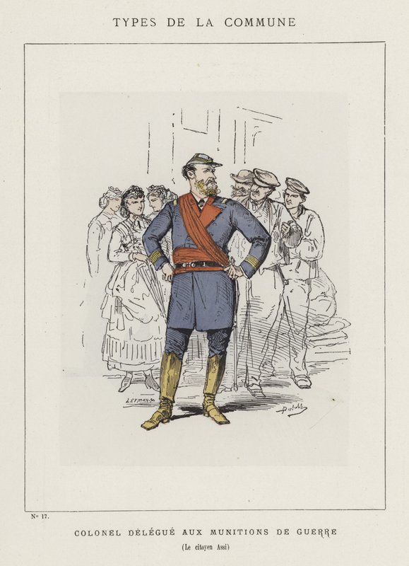 Coronel Delegado de Municiones de Guerra, El ciudadano Assi de Charles Albert d Arnoux Bertall