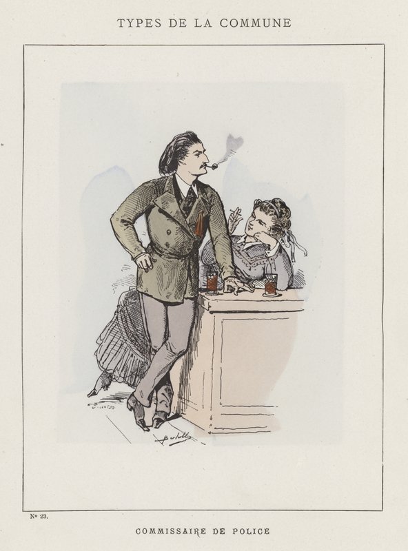 Comisario de Policía de Charles Albert d Arnoux Bertall
