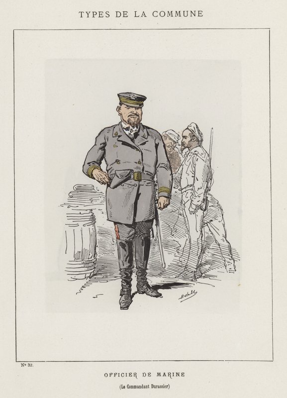 Oficial de Marina, El Comandante Durassier de Charles Albert d Arnoux Bertall