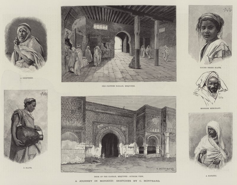 Un viaje en Marruecos de Charles Auguste Loye