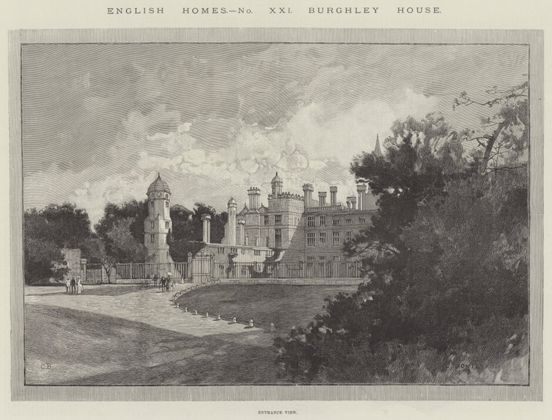 Burghley House de Charles Auguste Loye