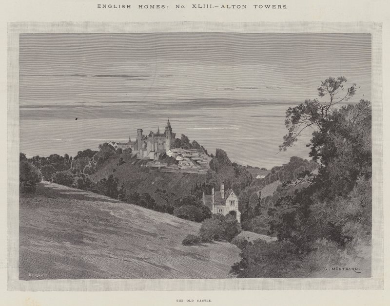 Hogares ingleses, Alton Towers, el viejo castillo de Charles Auguste Loye