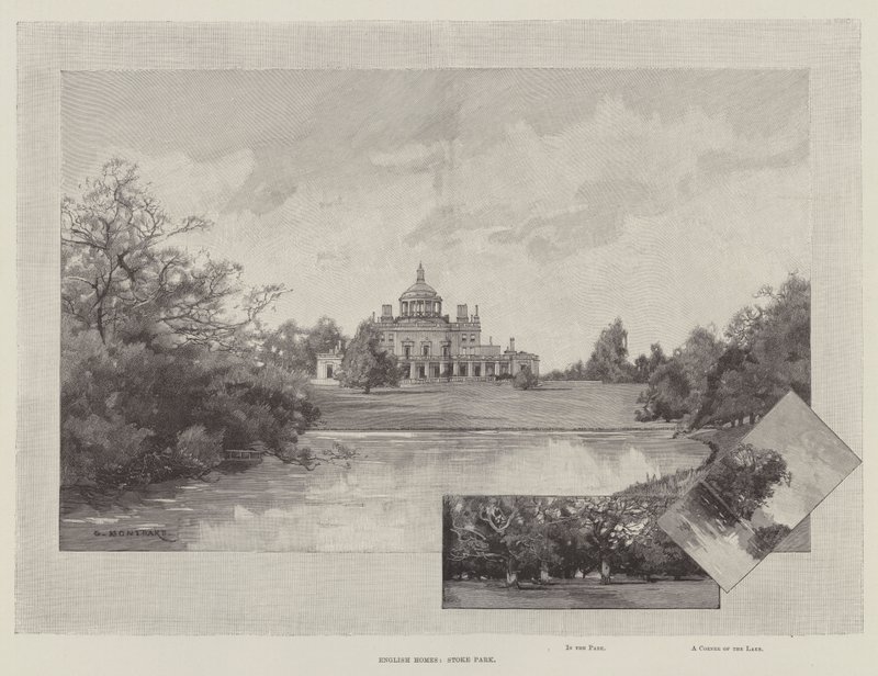 Hogares ingleses, Stoke Park de Charles Auguste Loye