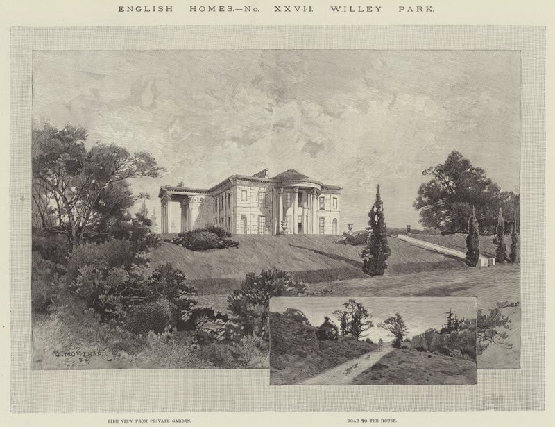 Casas inglesas, Willey Park de Charles Auguste Loye