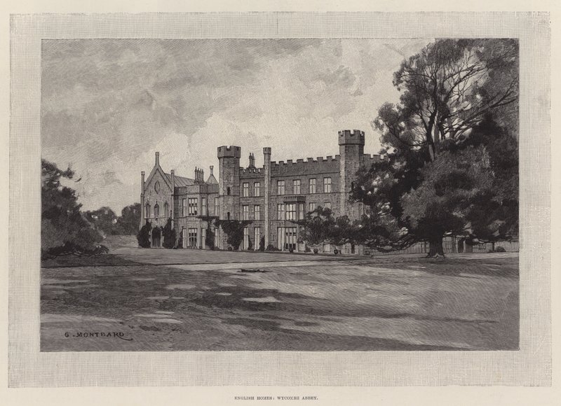 Hogares ingleses, Wycombe Abbey de Charles Auguste Loye