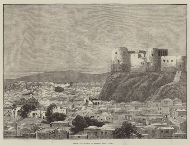 Herat, la capital del oeste de Afganistán de Charles Auguste Loye