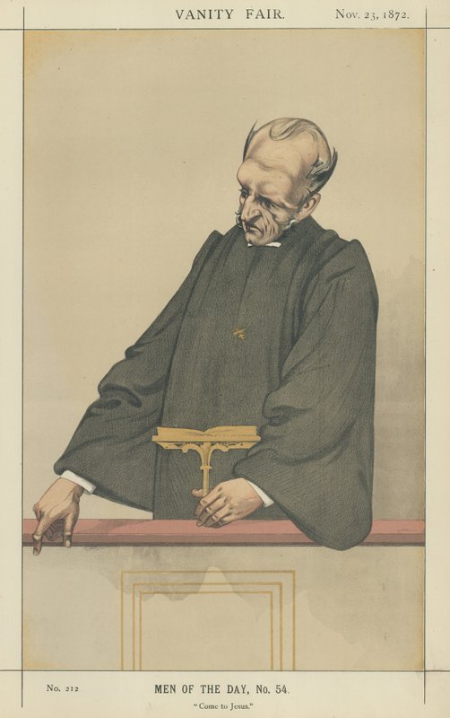 El reverendo Newman Hall de Charles Auguste Loye