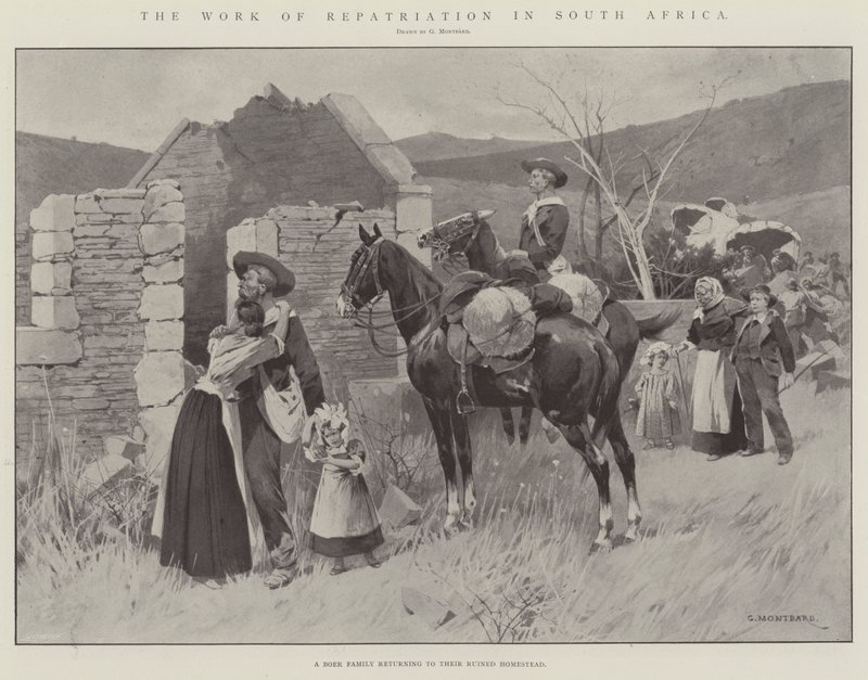 El Trabajo de Repatriación en Sudáfrica de Charles Auguste Loye
