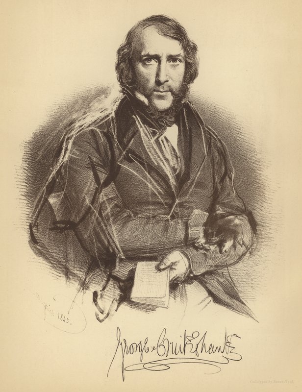 George Cruikshank de Charles Baugniet