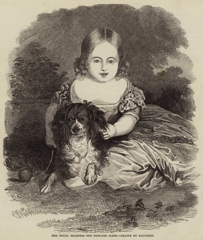 Su Alteza Real la Princesa Alicia de Charles Baugniet