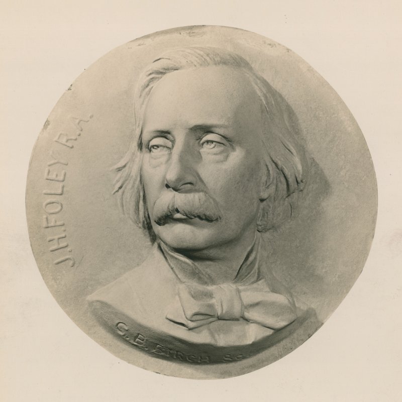 Escultura en relieve del escultor John Henry Foley de Charles Bell Birch